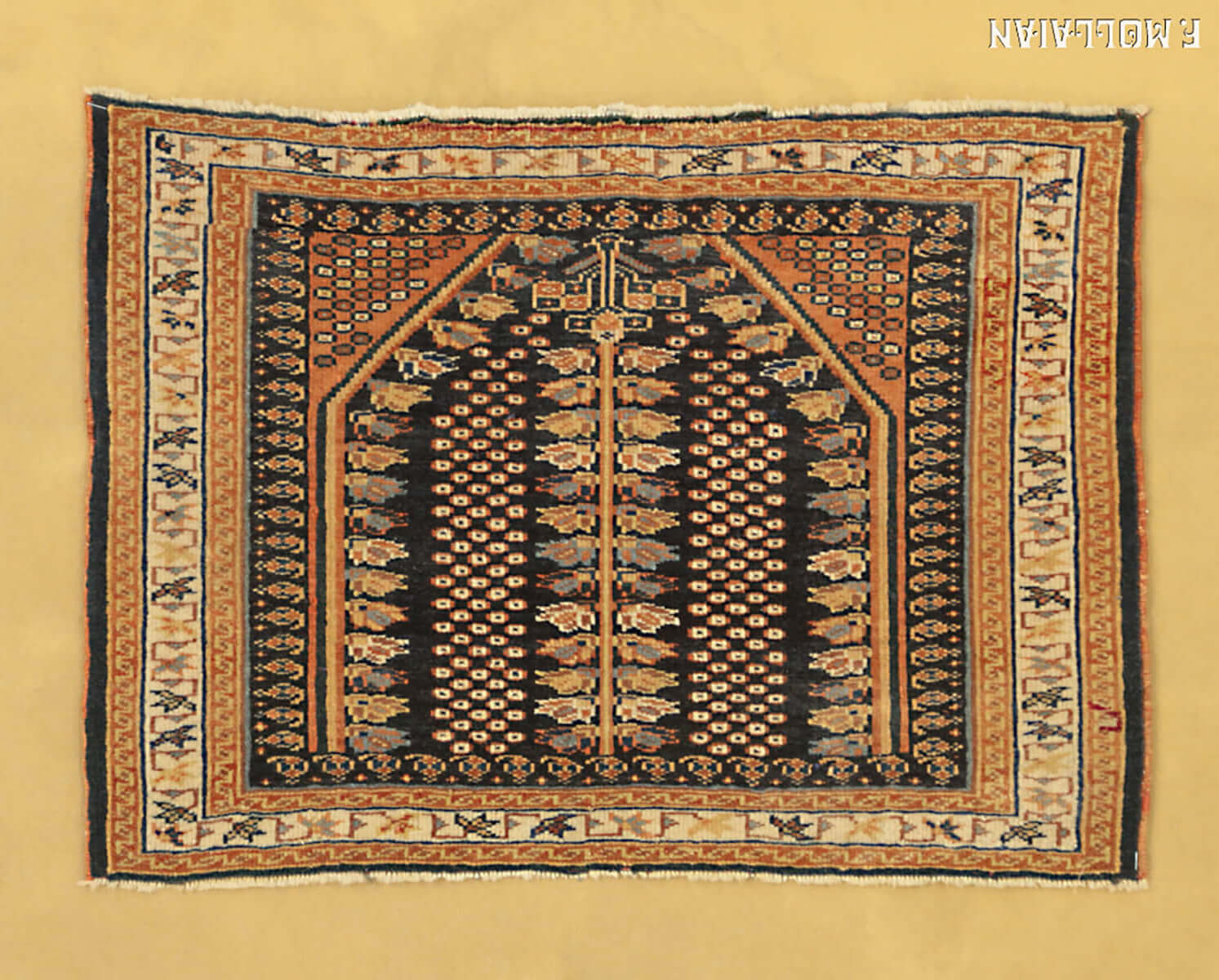 Tapis Persan Antique Kashkuli n°:41350131